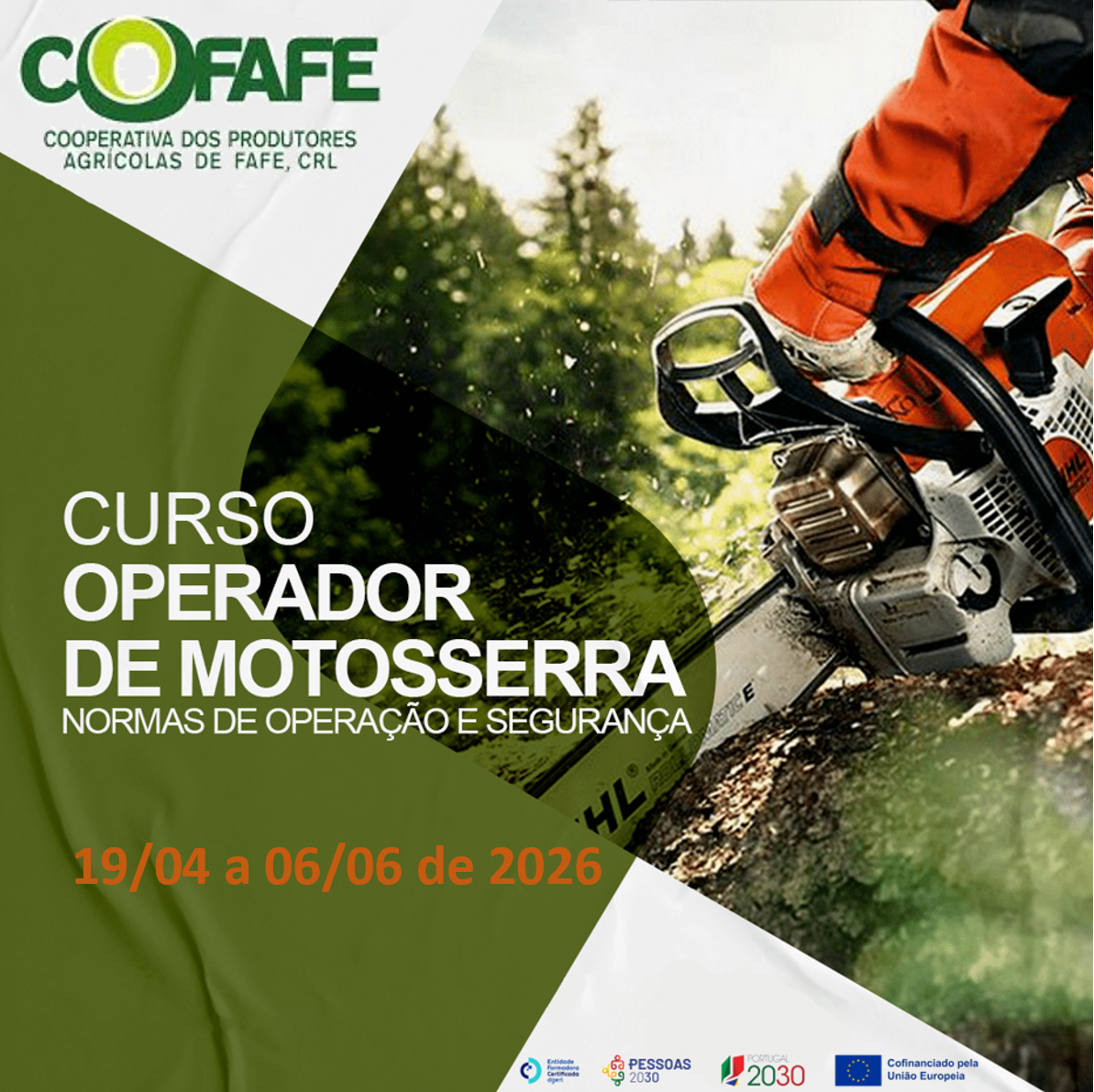 Regulação, Operação e Manutenção da Motosserra