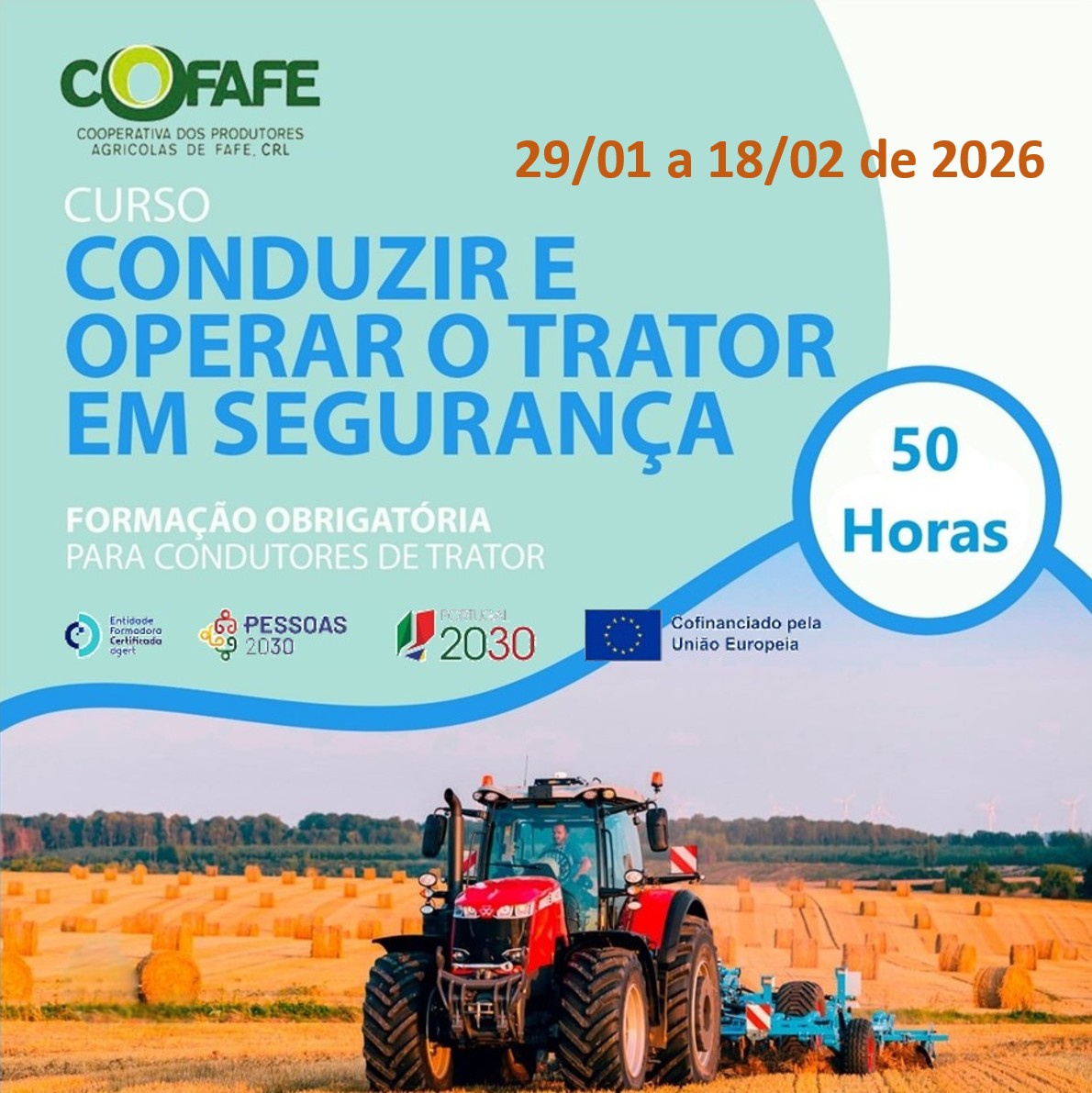 Conduzir e Operar com o Trator em Segurança - COTS